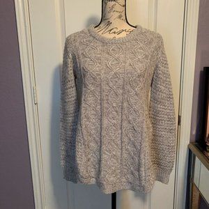 Francesca's Collection Cable Knit Sweater